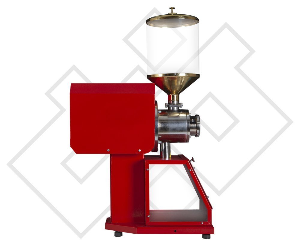 Industrial coffee grinding machine top